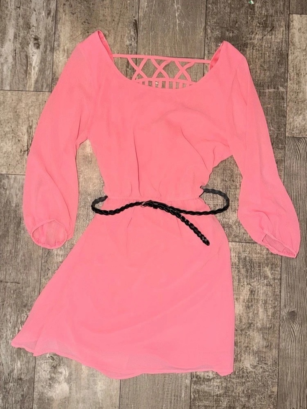 Pink Mini Dress Size Medium Like New